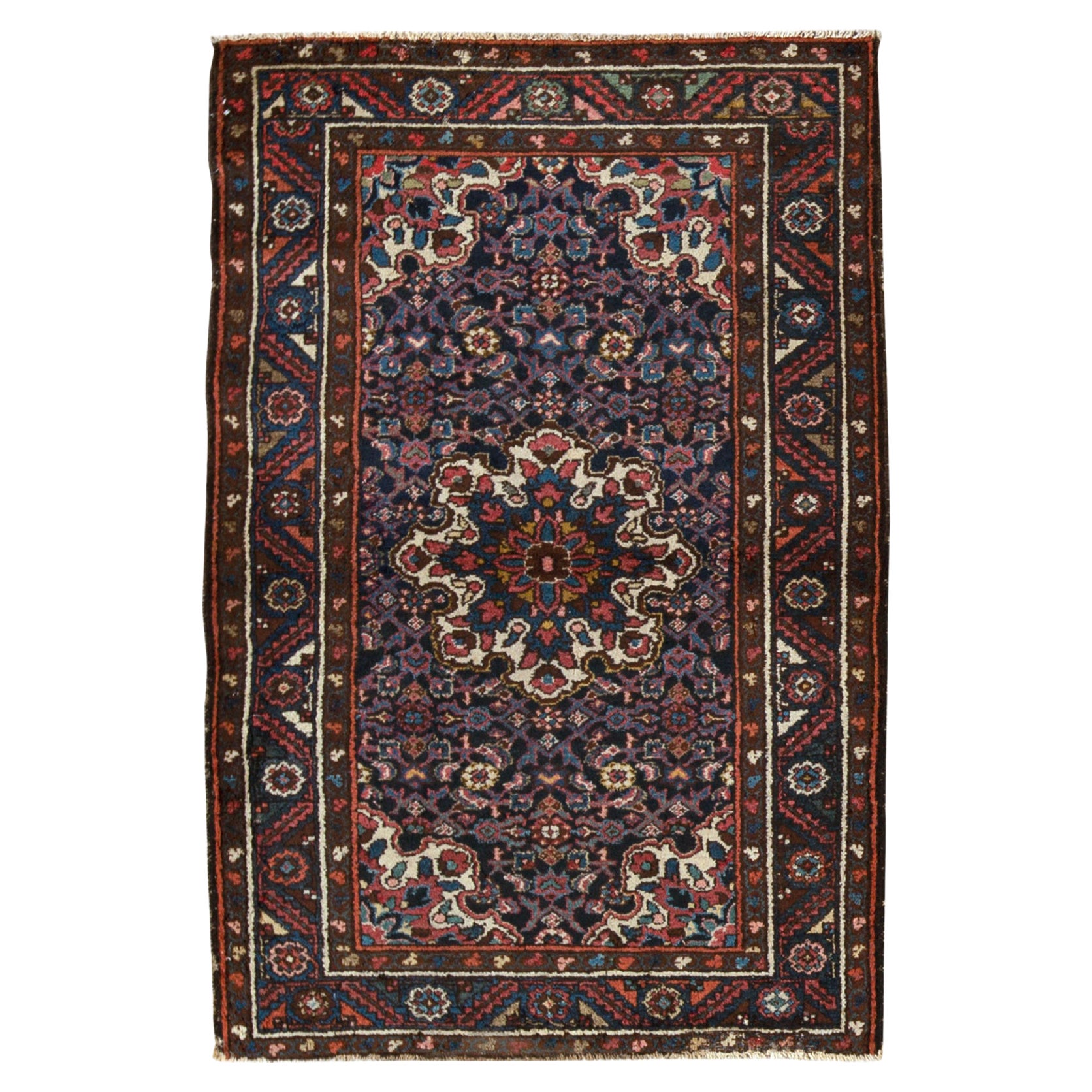 Traditional Handwoven Luxury Wool Antique Chinese Multi Rug