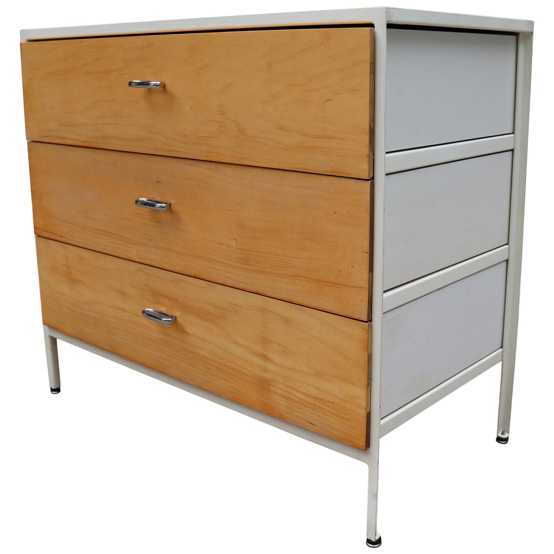 Mid-Century Modern George Nelson Steel Frame Dresser