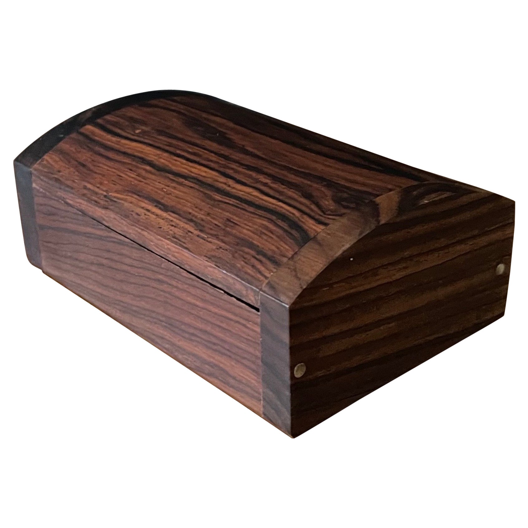 Sleek Cocobolo / Rosewood Trinket / Jewelry Box