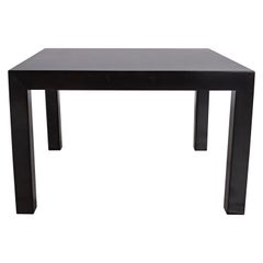 Pair of Ebonized Side Tables