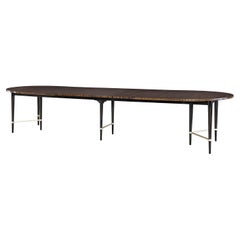 Mid-Century Modern Style Extending Dining Table
