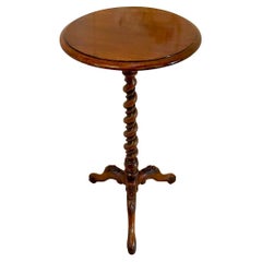 Quality Antique Victorian Mahogany Lamp Table