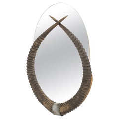 1920s Belgian Horned Mirror