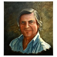 Vintage Oil Painting, Self Portrait by John Mackay