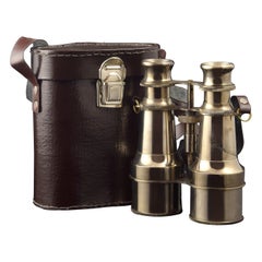 Metal Binoculars with Case, 20th Century