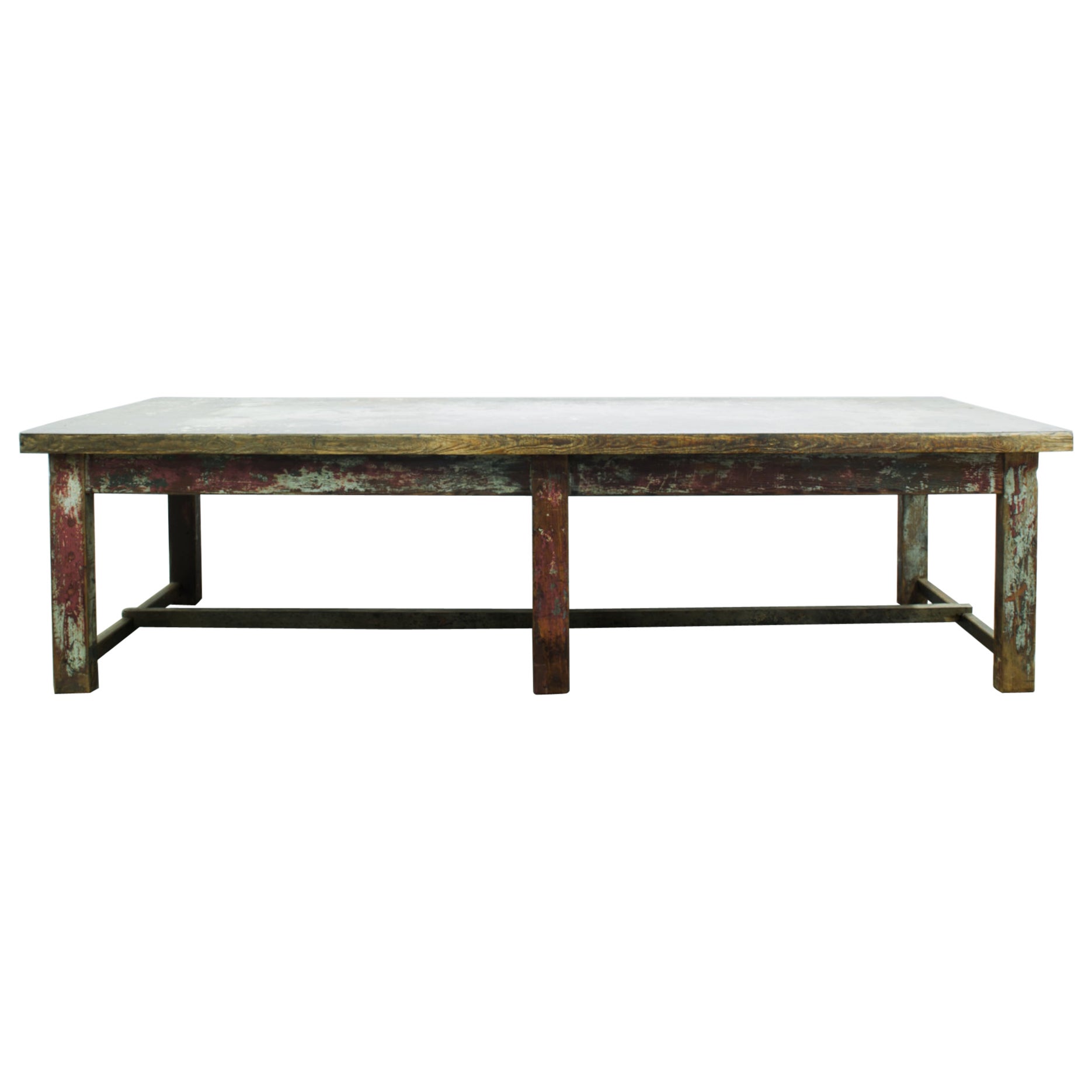 1950s French Farm Table