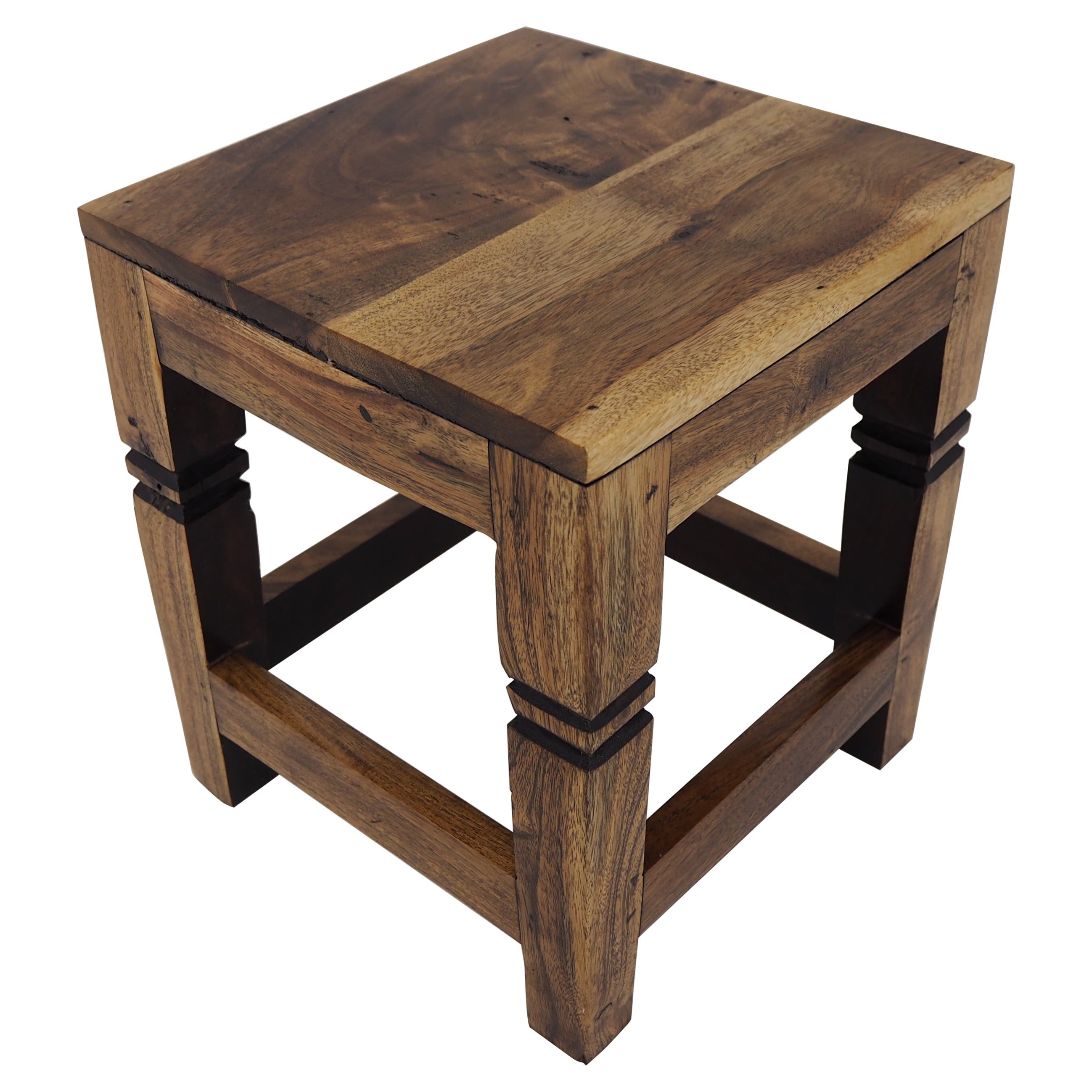 Antique Cherrywood Stool For Sale
