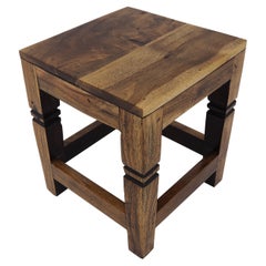 Tabouret ancien en cerisier