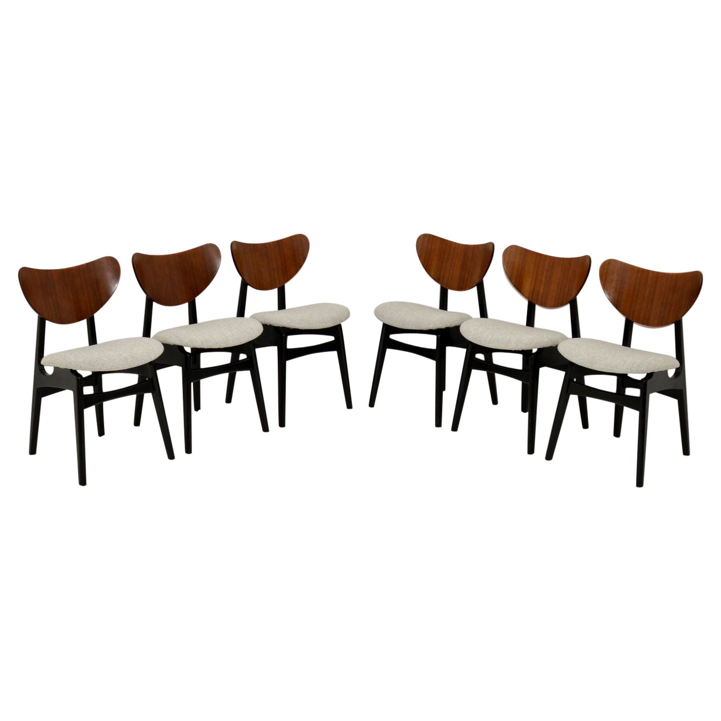 Set of 6 Vintage G Plan Butterfly Dining Chairs
