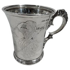 Used Tiffany Sterling Silver Little Bo Beep Nursery Rhyme Baby Cup