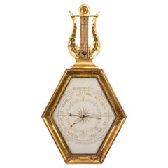 Charles X Giltwood Barometer