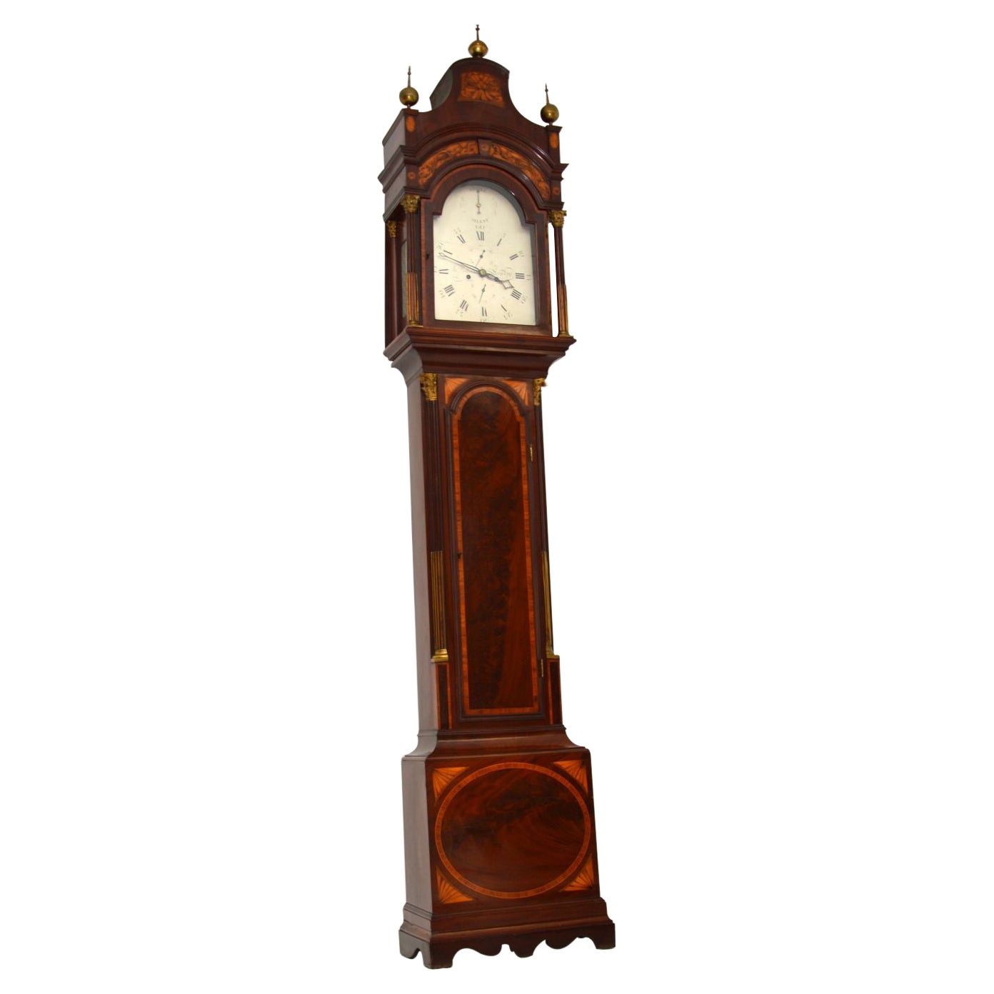 Antique Georgian Period Long Case Clock by Richard Reeves