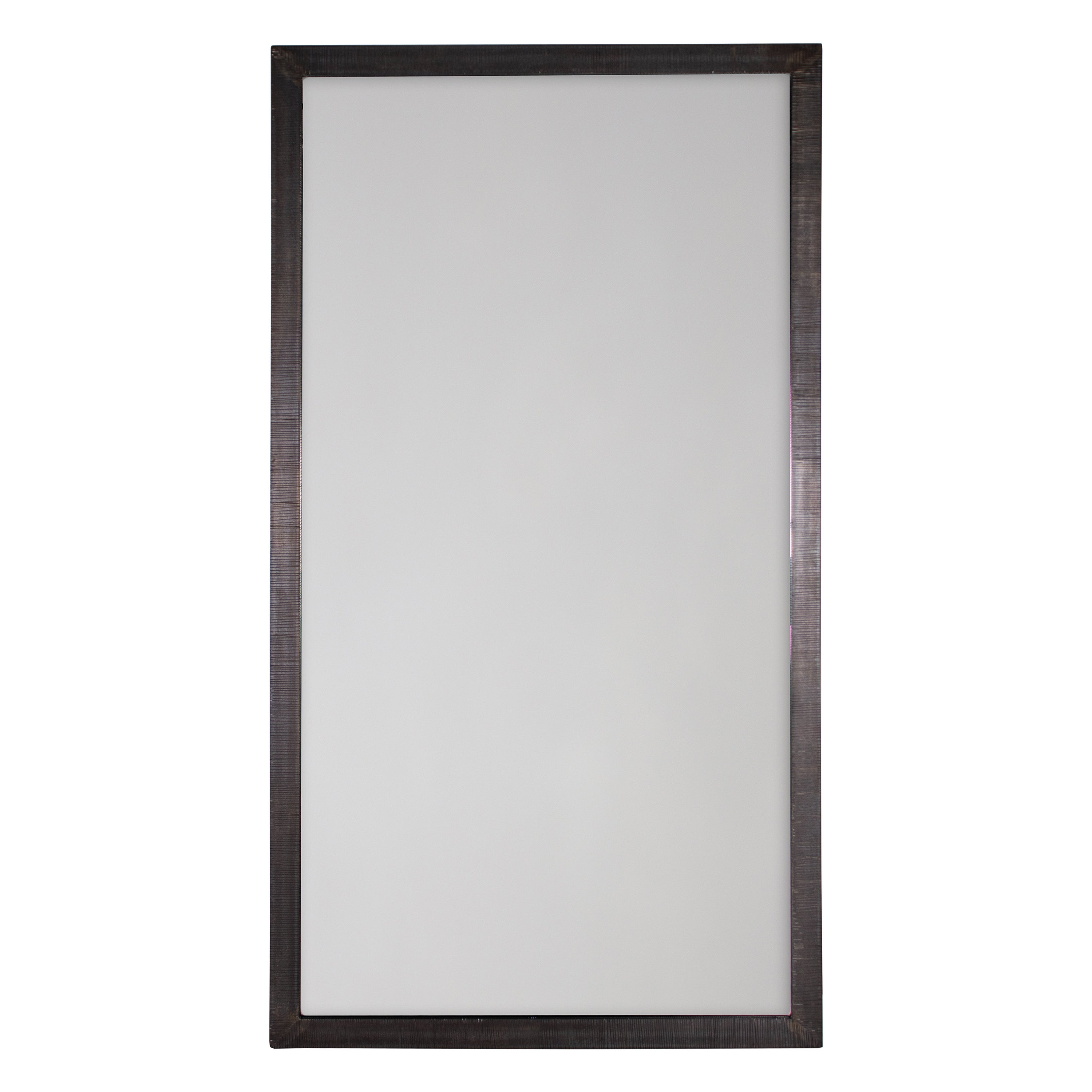 Strei Effect Hand Wrought Steel Mirror Frame For Sale