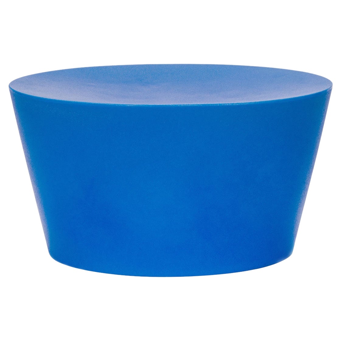 Blue Indoor/Outdoor Side Table Or Seat, Knoll