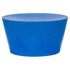 Blue Indoor/Outdoor Side Table Or Seat, Knoll