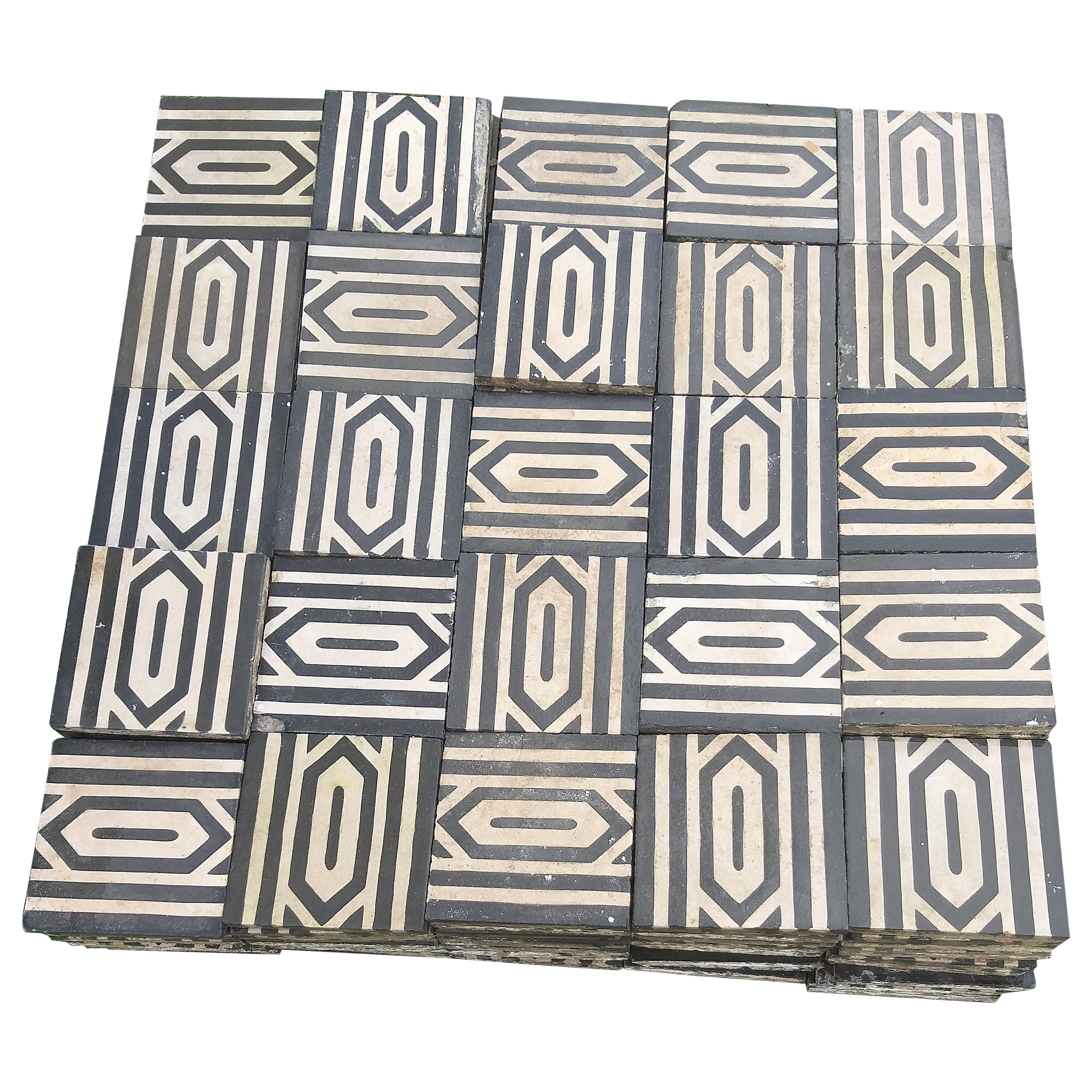Floortiles, Pattern ca.1900 For Sale