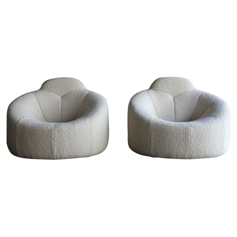 Pierre Paulin for Ligne Roset Pumpkin lounge chairs, ca. 2008, offered by Archive 20th Century