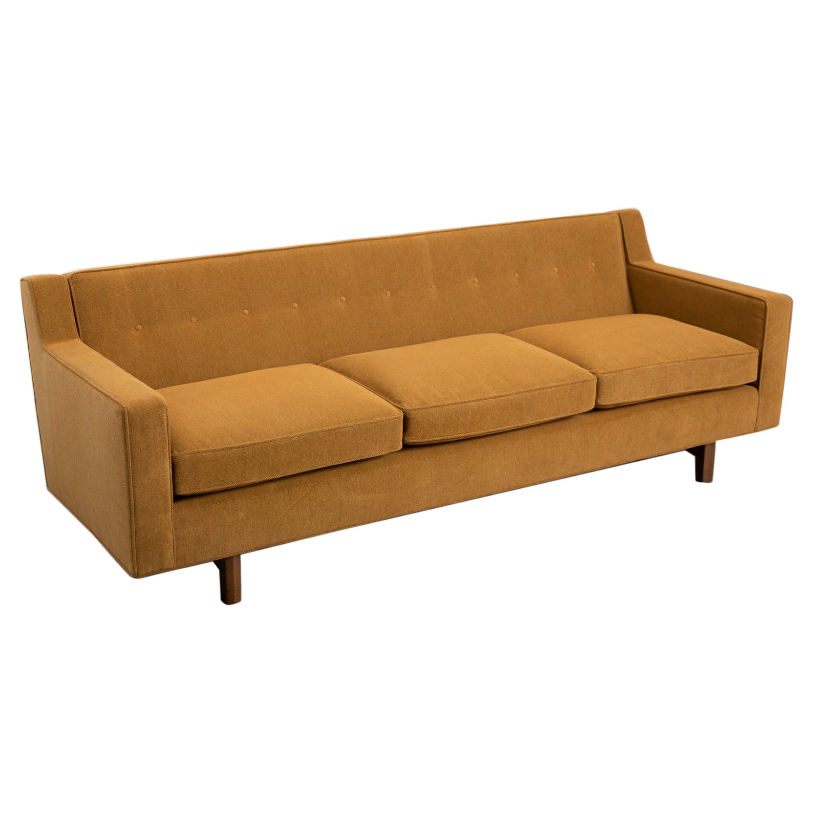 MidCentury Baker Upholstered TwoSeat Sofa For Sale at 1stDibs