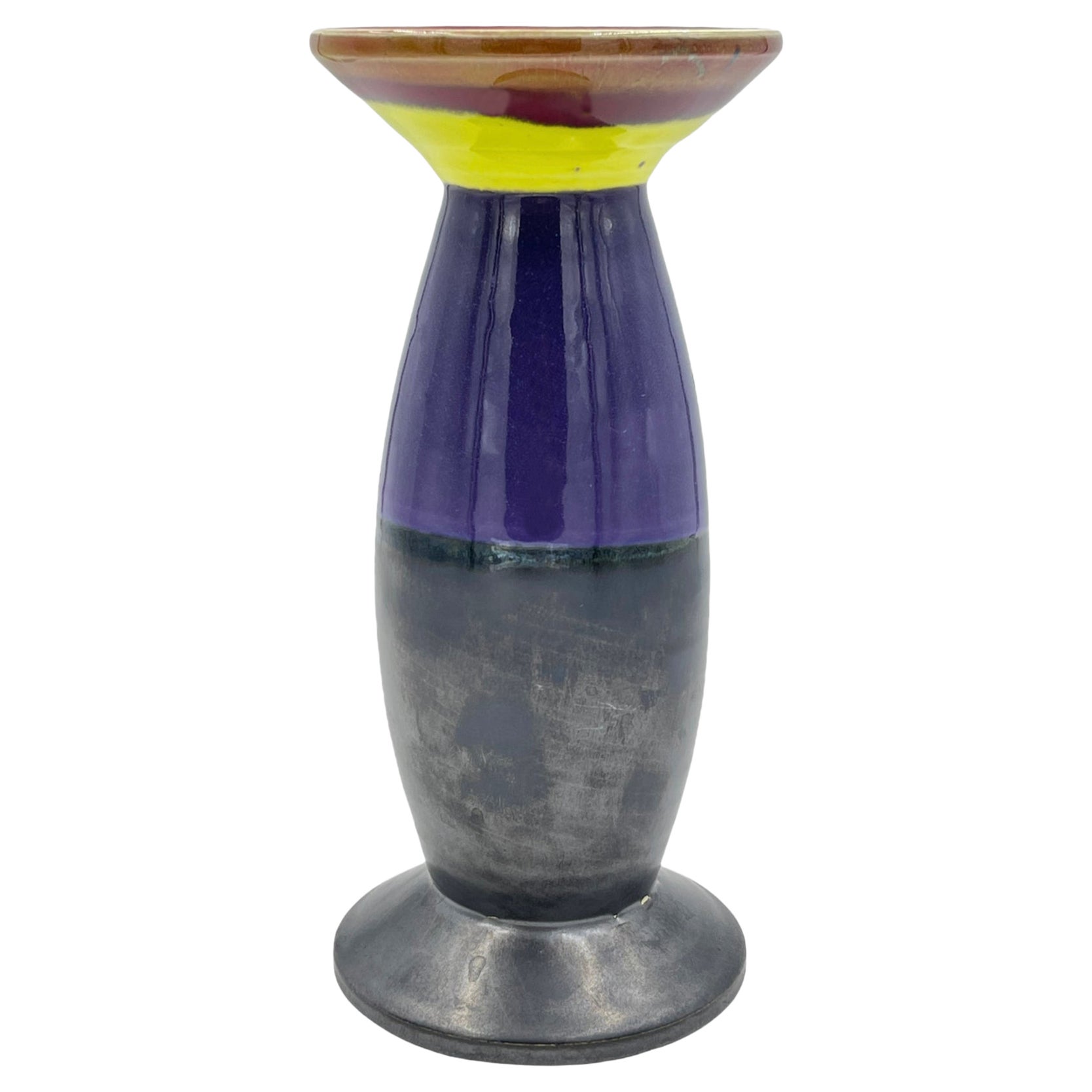 Peter Shire Tall Expo Vase, 2000 For Sale