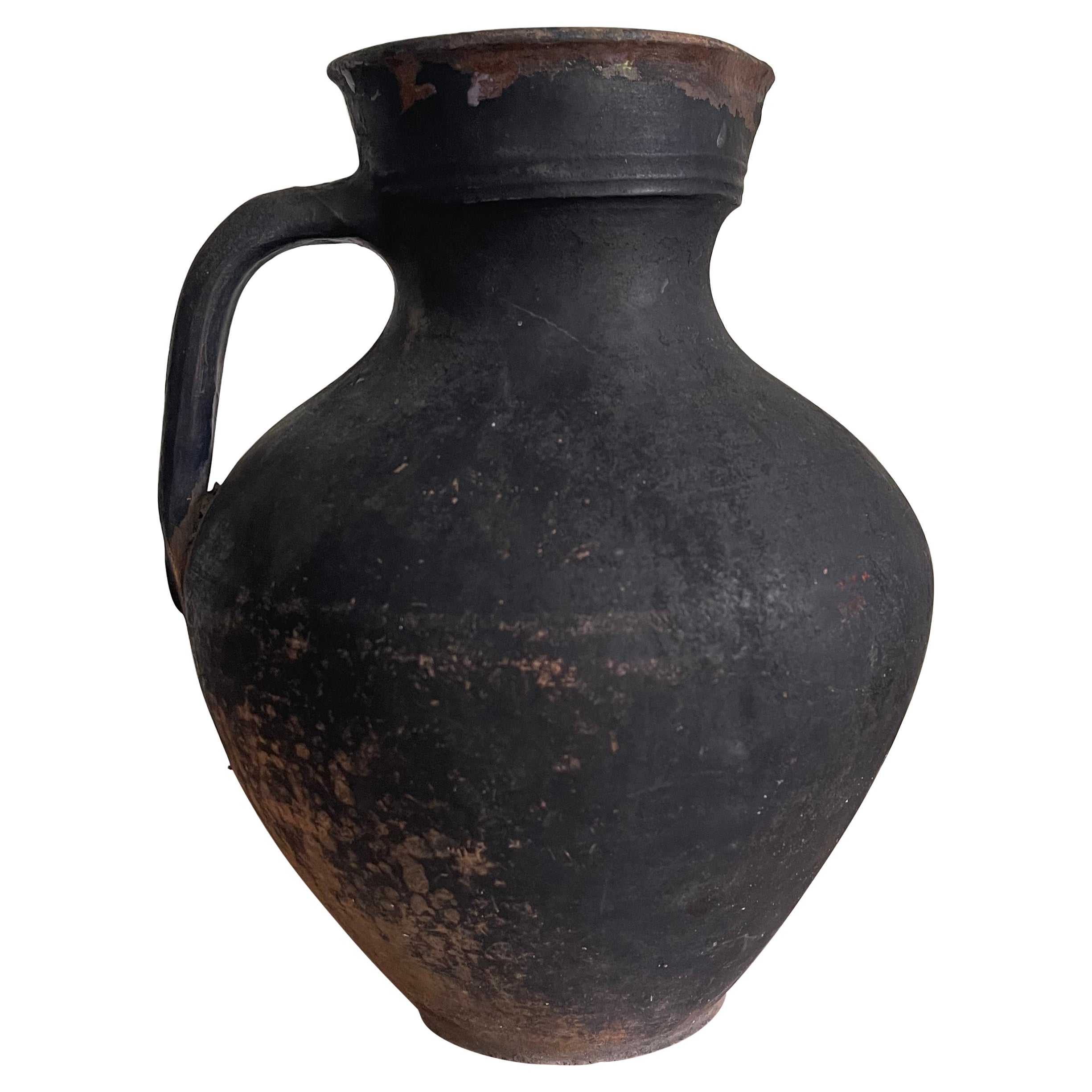 Rustic Antique Clay Vessel