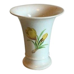 Meissen Vase, White with Lower Decoration