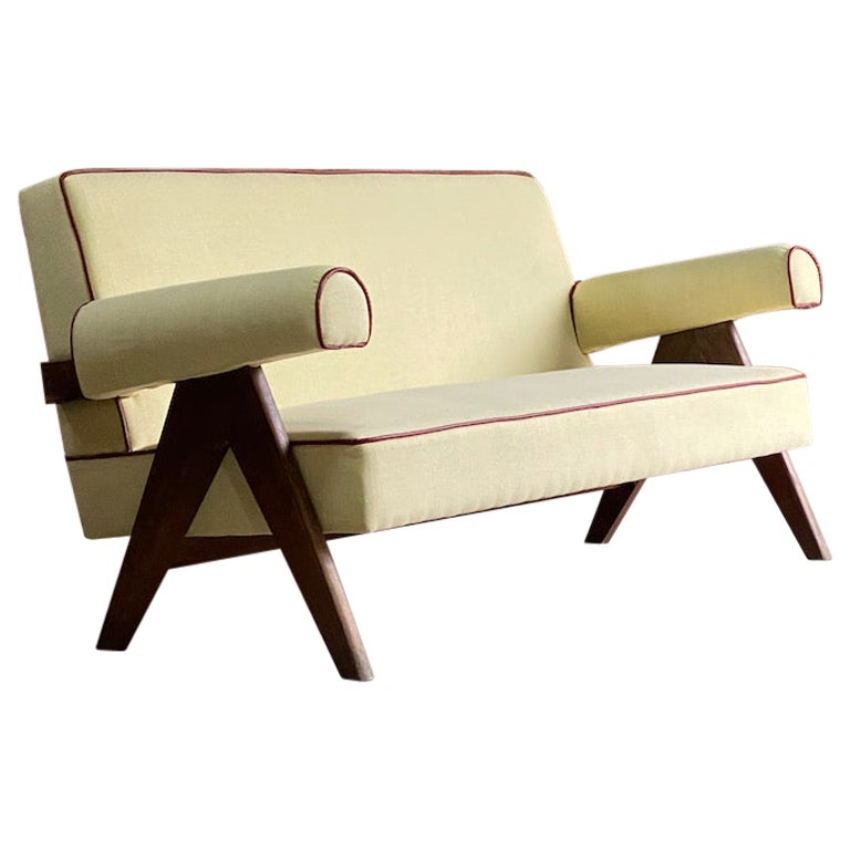 Pierre Jeanneret PJ-010806 ‘Easy Lounge’ Sofa Chandigarh, Circa 1958-59