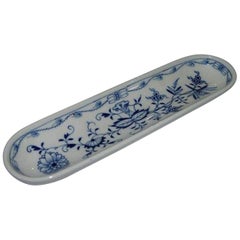 Meissen Blue Onion Pattern Tray