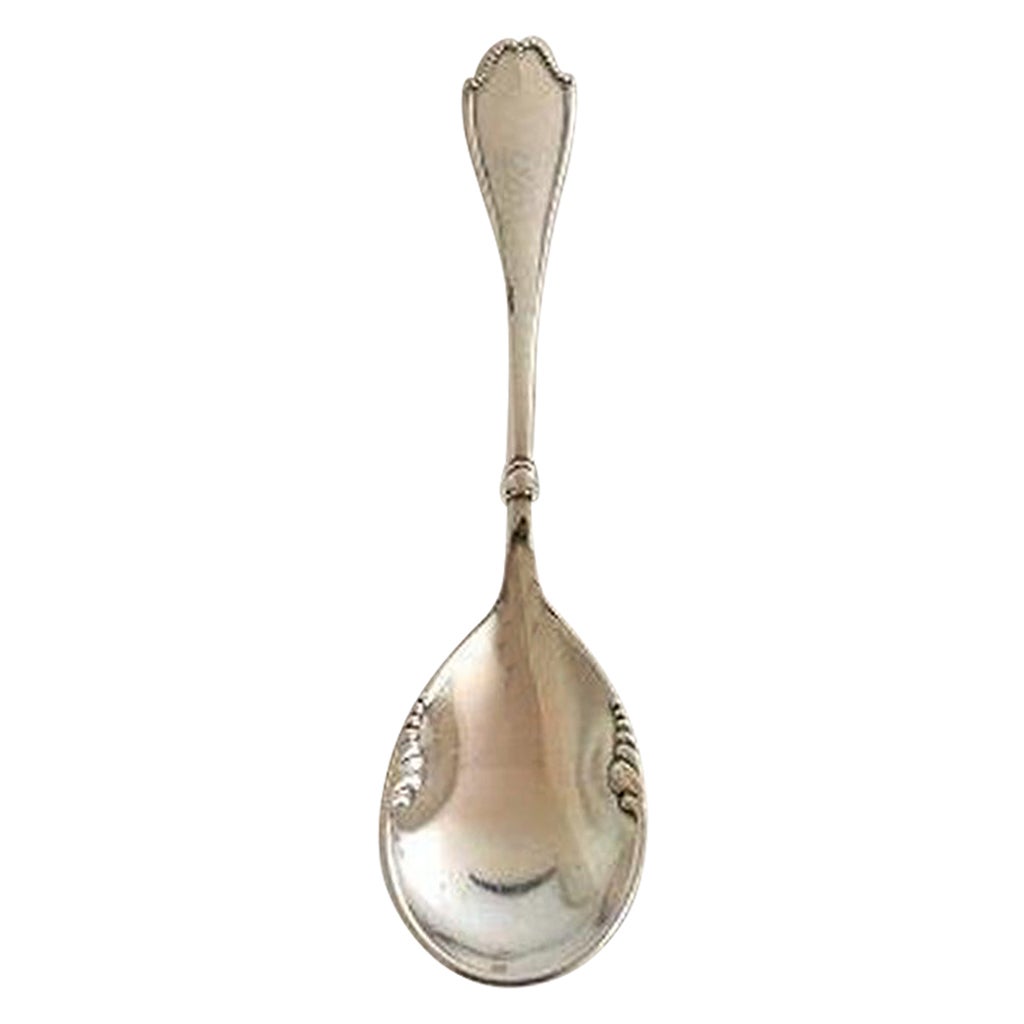 Cohr Sugar Spoon in Silver For Sale