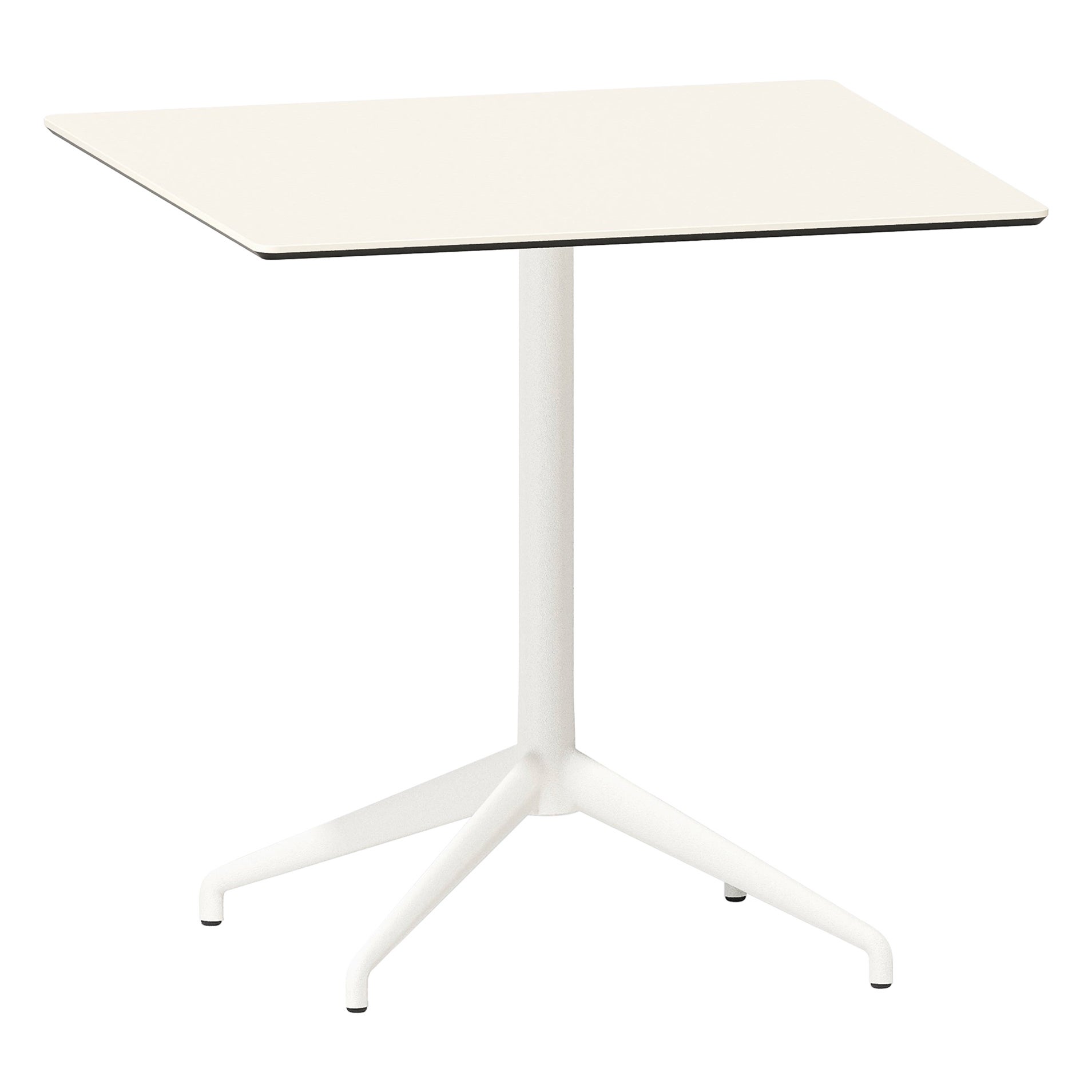 Alis Square Table, Aluminium Base and Ceramic Top, by Discipline Lab For Sale