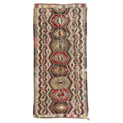 Nice Antique Turkish Long Kilim