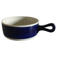 Rorstrand Blue Koka Bowl with Handle