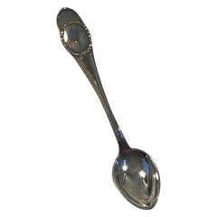 Medaillon Silver Salt Spoon