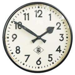 Vintage Large Wall Clock by TN Circa 1950s