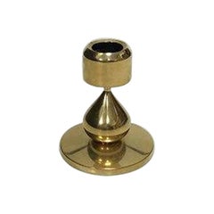 Candle Holder, 24 ct. Gold Plated