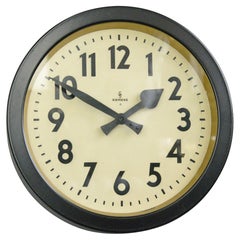 Vintage Siemens Wall Clock, Circa 1930s