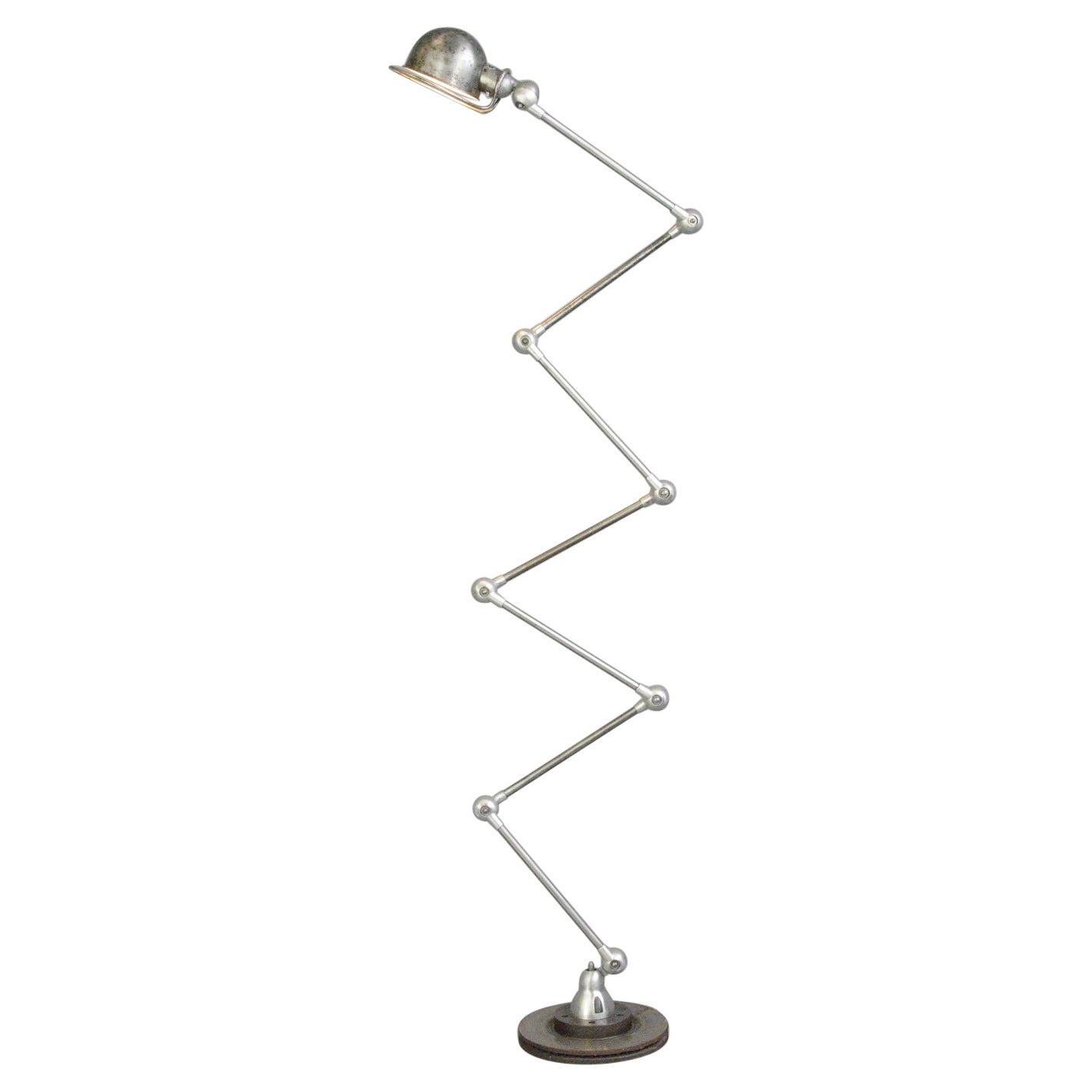 Large 7 Arm Floor Standing Jielde Lamp, Circa 1950s