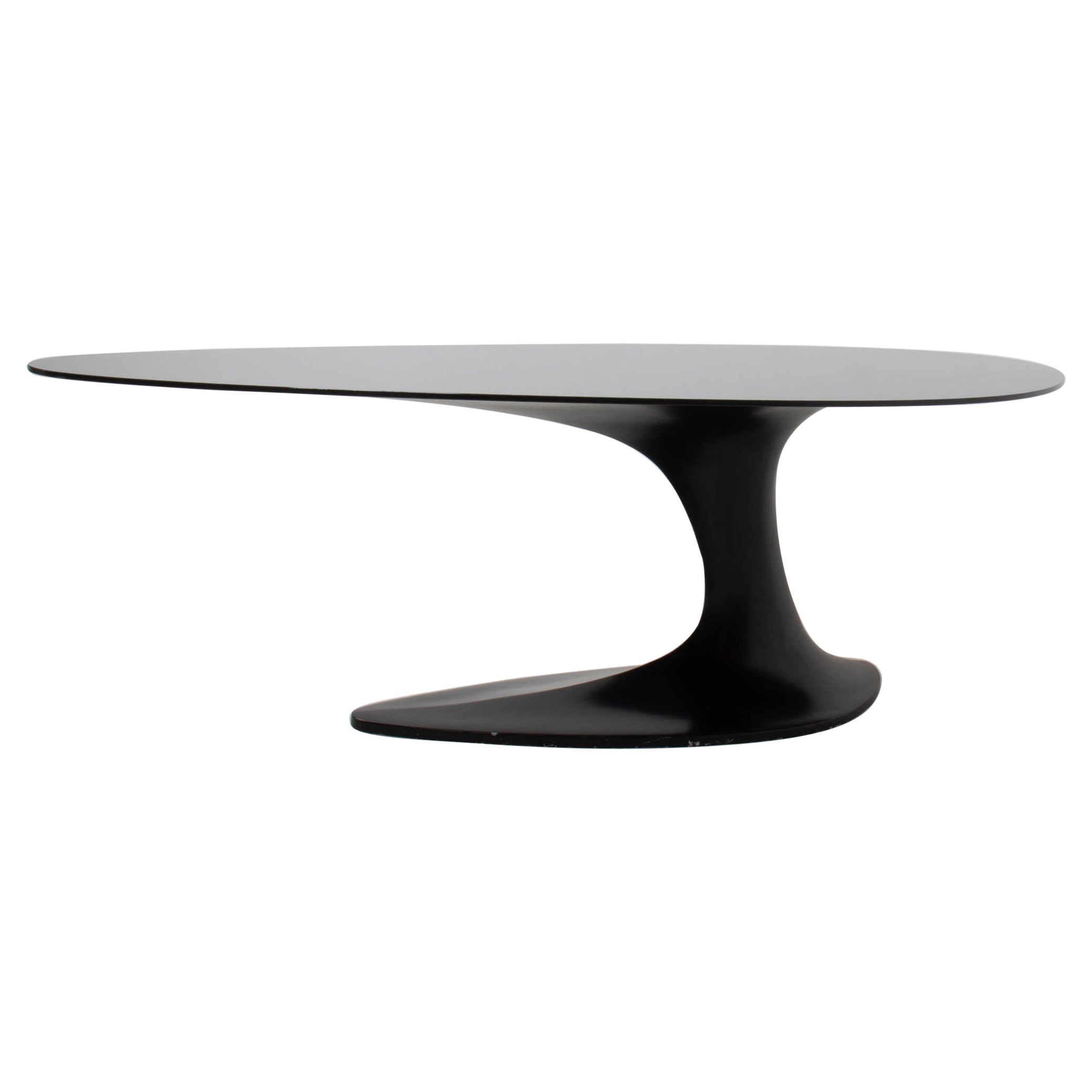 Roche Bobois 'Speed Up' Black Dining Table by Sacha Lakic, 2005