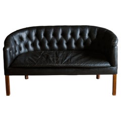 Used Leather Chesterfield Sofa from Denmark, Circa 1970