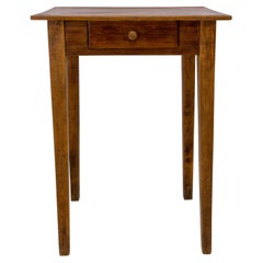 Side Table or End Table with Drawer French, Early 20th Century