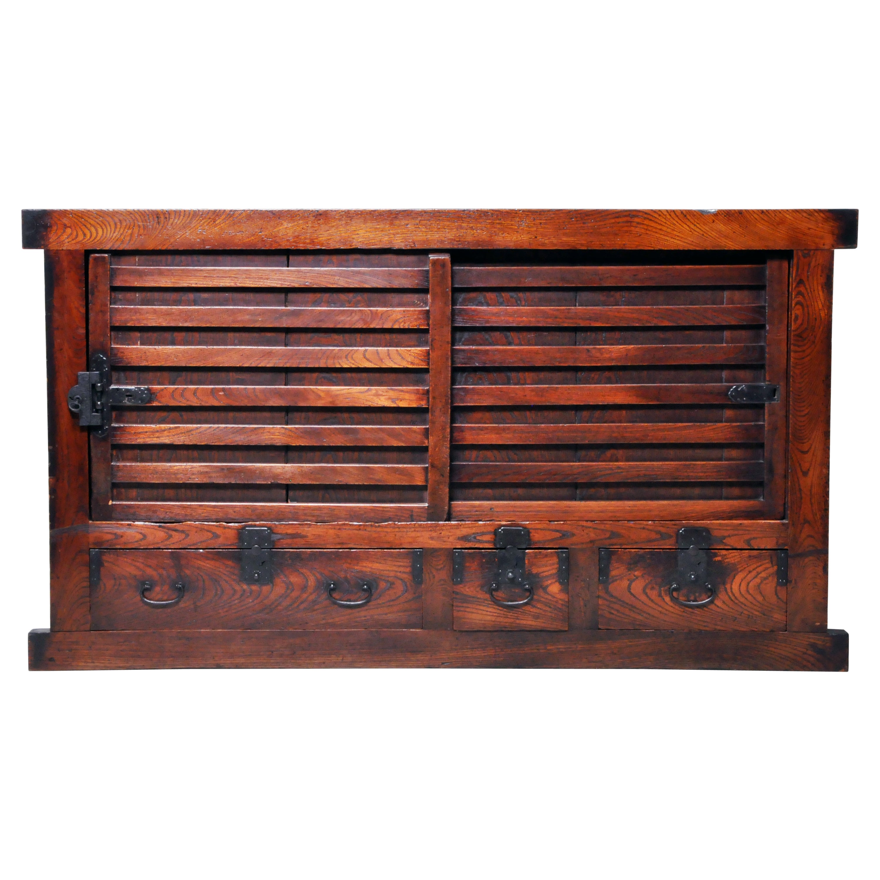 Japanese Sliding Door Tansu at 1stDibs