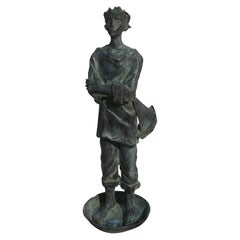 Contemporary Art Bronze Sculpture Marinaio by Giampaolo Talani