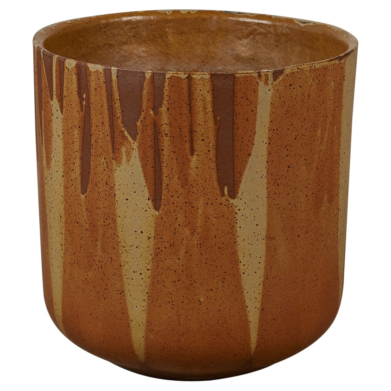 David Cressey Flame-Glaze Planter for Architectural Pottery