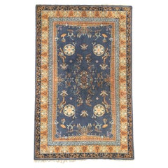 Beautiful Vintage Chinese Design French Knotted Rug