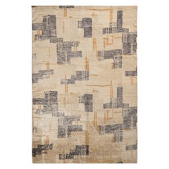 Rug & Kilim’s Abstract Rug In An All Over Geometric Pattern