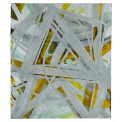 "Glossolalia #11" Olio e acrilico su tela di John Millei
