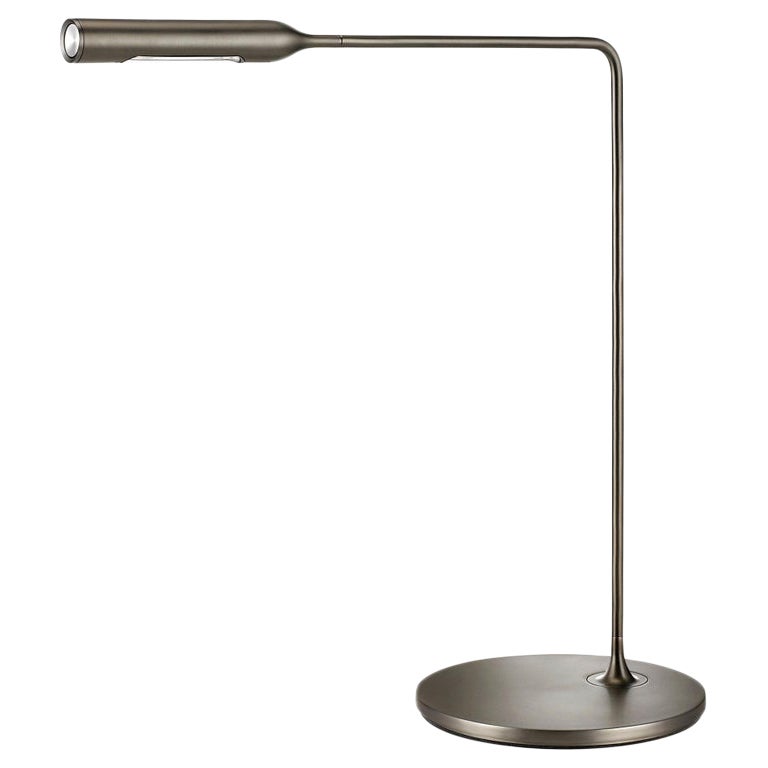 Lumina Flo Gunmetal Desk Lamp  by Foster and Partners