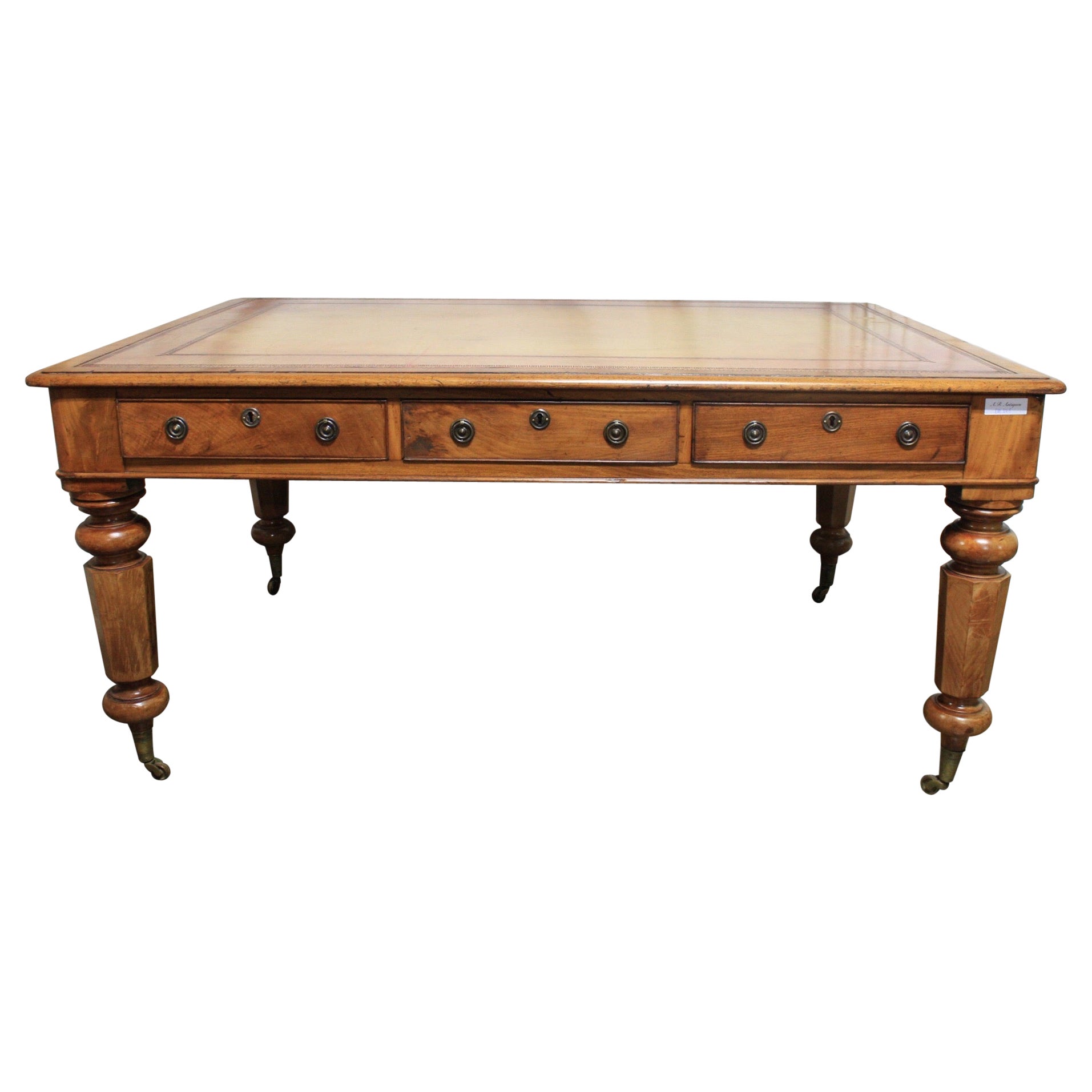 Early 20th Century French Partners Desk