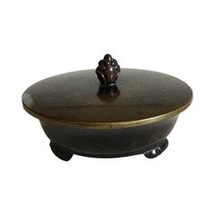 Bronze Bowl with Lid
