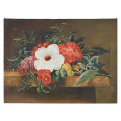 Blooming Bouquet Still Life Oil Painting on Canvas