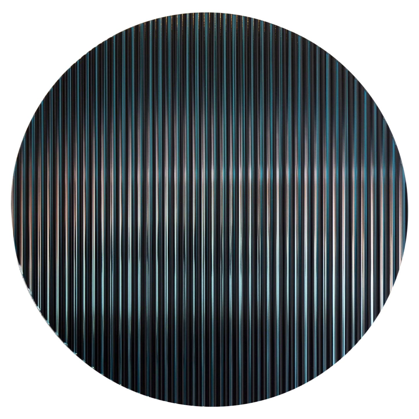 Color Shift Panel Round, Trichroic Black – Rive Roshan
